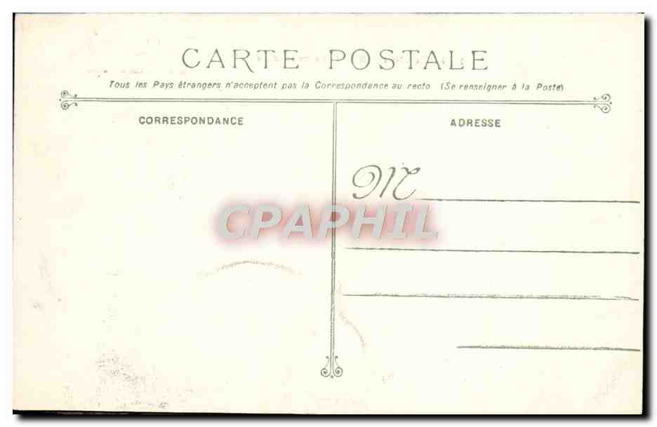 Toulon - Bord de mer conduisant au Cap-Brun — Prototype Marius Bar — n°135 — Verso