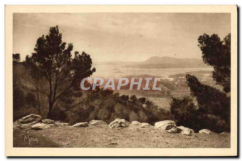 CPA Toulon Vue de la rade et de la ville 