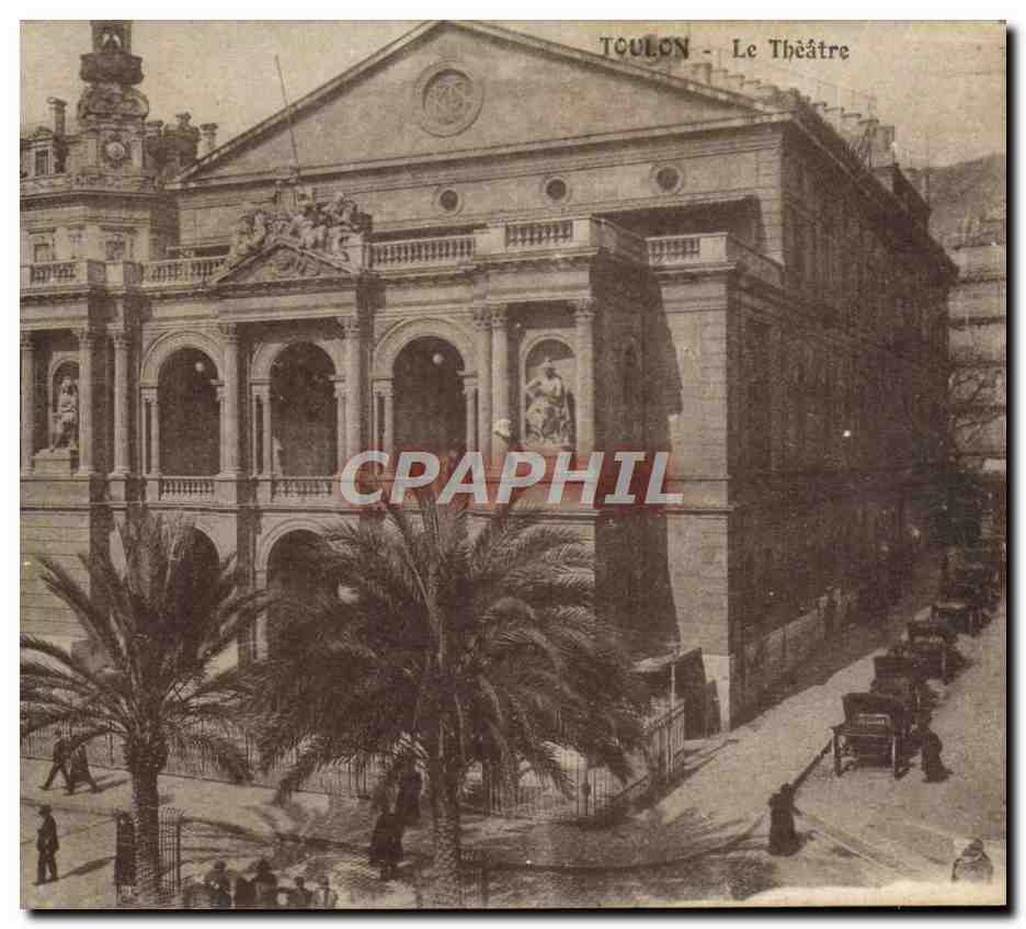 Toulon - Le Théâtre — éditeur non visible - Recto