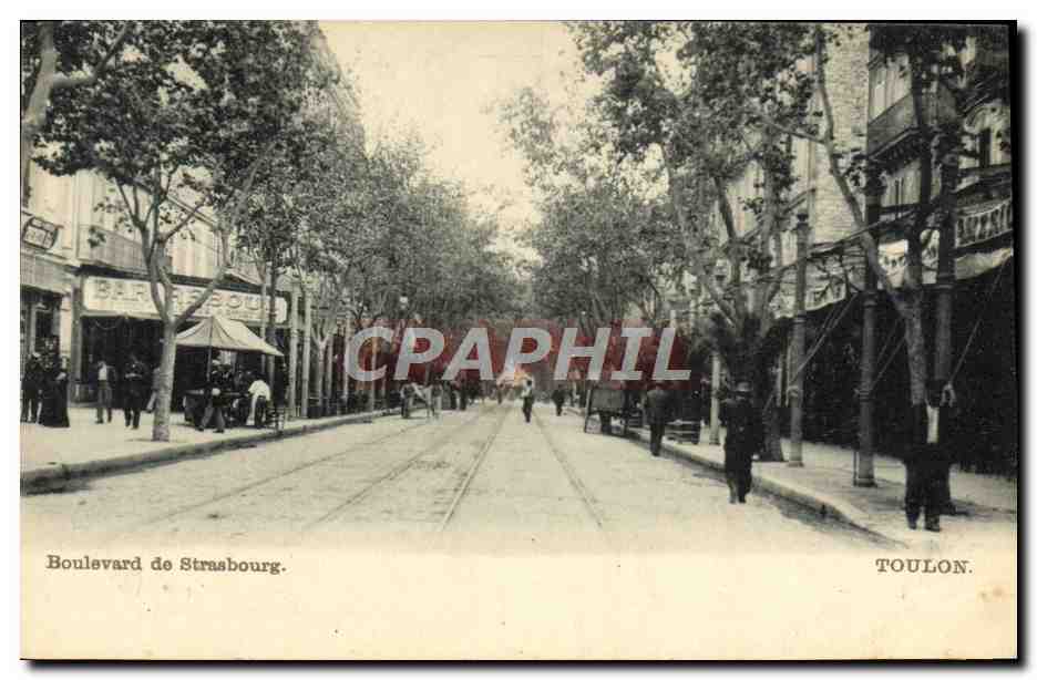 Boulevard de Strasbourg — Toulon — éditeur inconnu, n° de série non visible