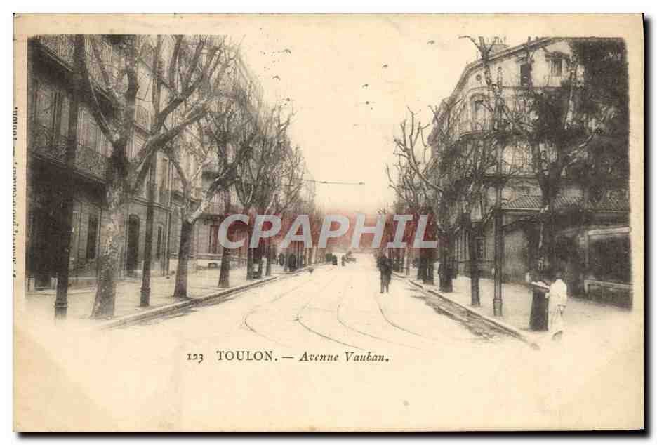 CPA Toulon Avenue Vauban