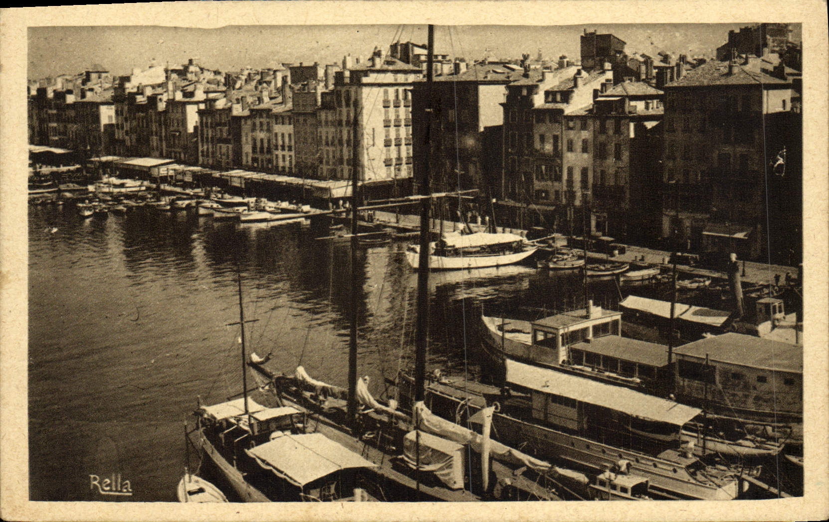 Toulon — Le quai de Cronstadt — Collection Rella