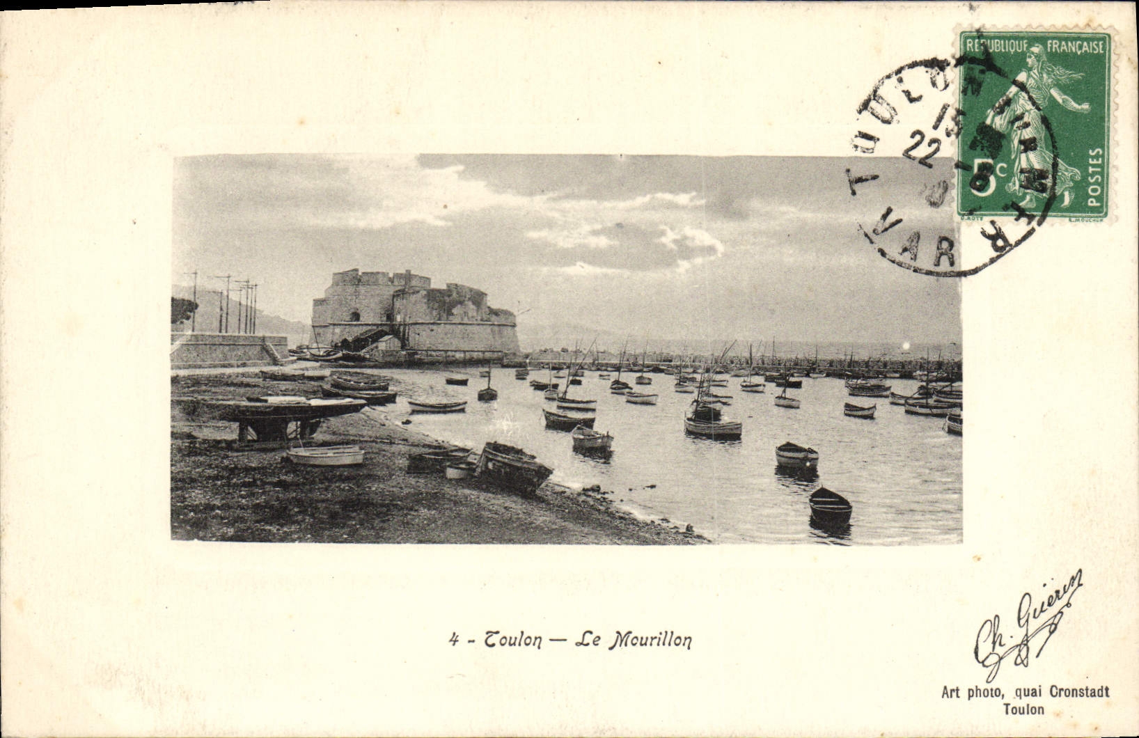 Toulon — Le Mourillon — Art photo, quai Cronstadt