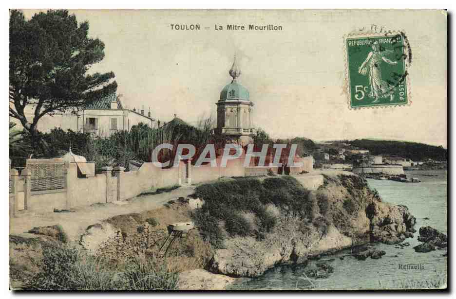 CPA Toulon La Mltre Mourillon (carte toilee)