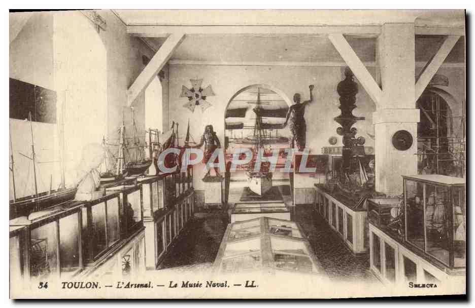 CPA Toulon L'Arsenal Le Musee Naval
