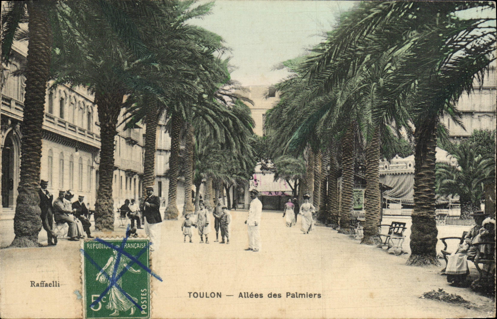 Toulon — Allées des Palmiers — Raffaelli