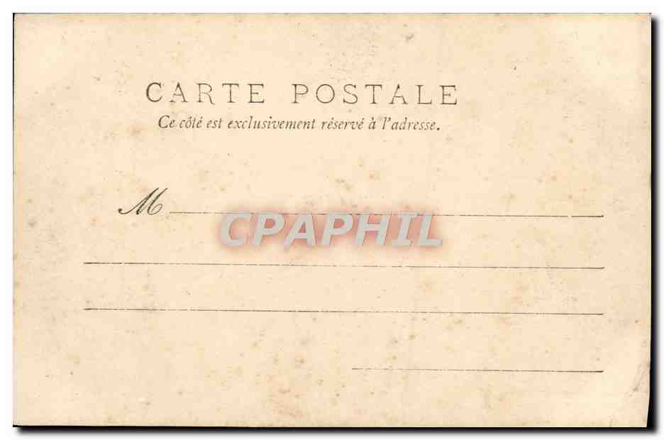 CPA Toulon L'Arsenal Maritime La Salle d'Armes Militaria — Verso