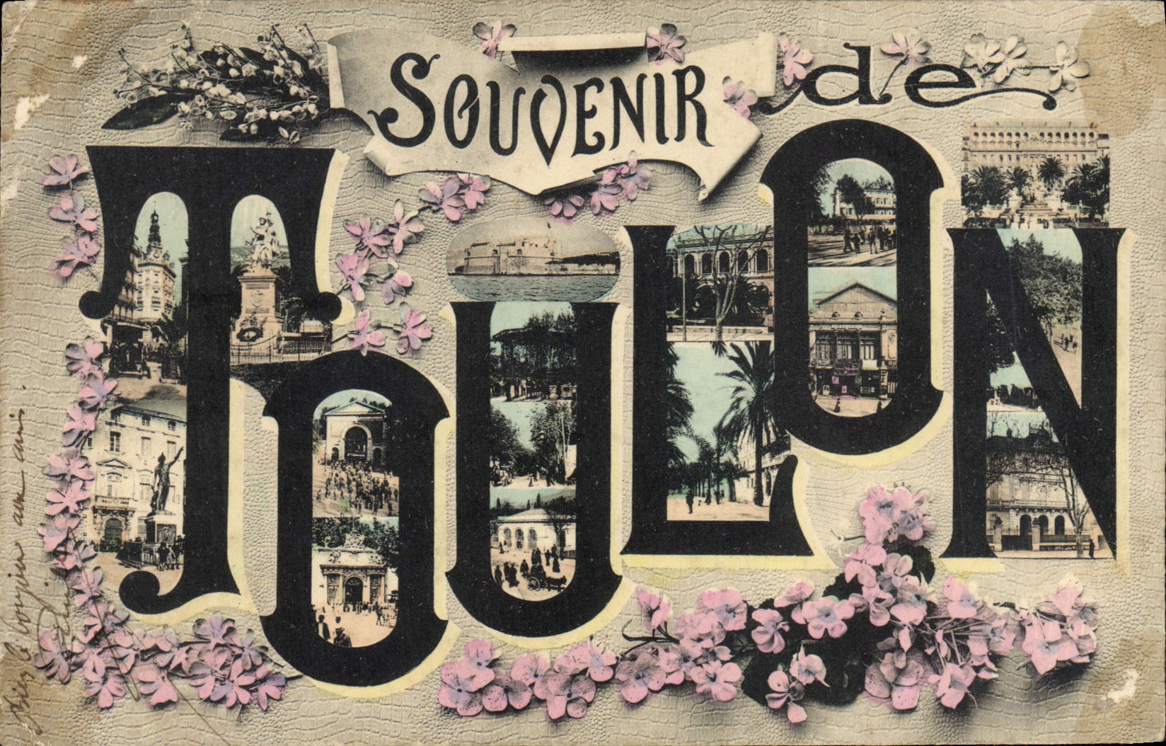 CPA Souvenir de Toulon