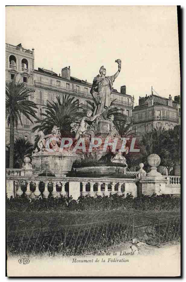 Giglion — Place de la Liberté — Monument de la Fédération