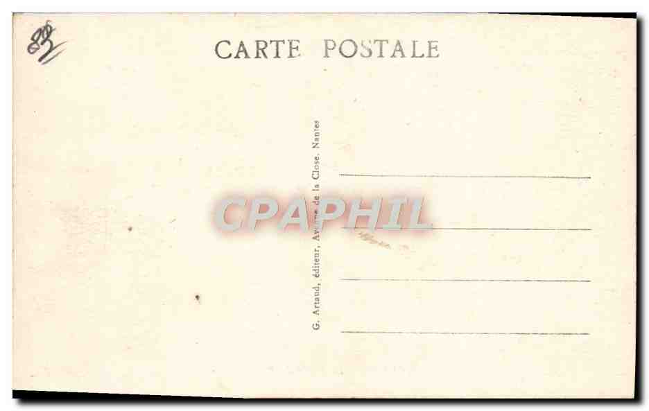 CPA Toulon La Pointe du Pin de Galles  — Verso