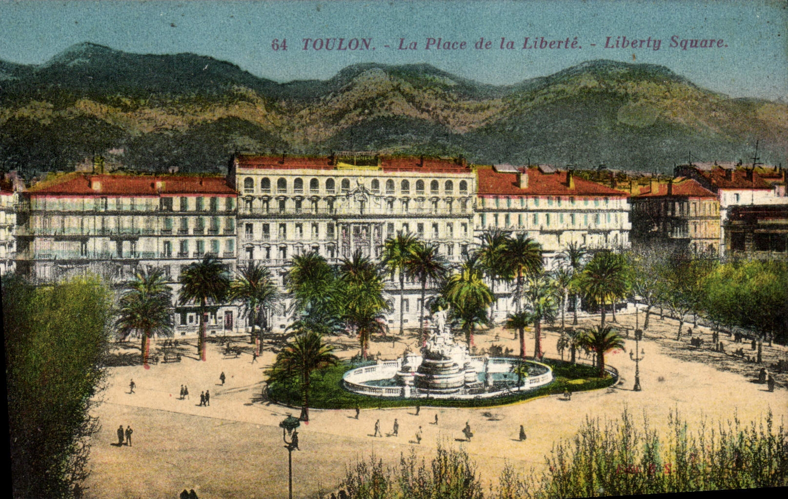 CPA Toulon La Place de la Liberte 
