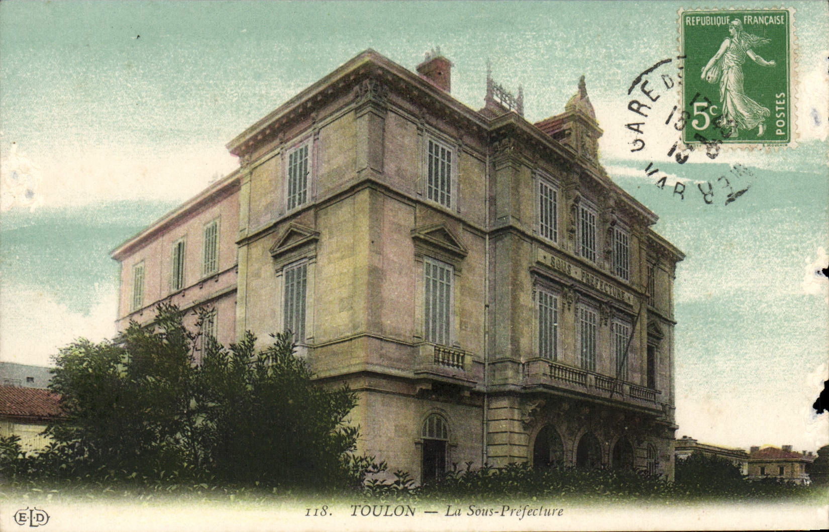 CPA Toulon La Sous Prefecture
