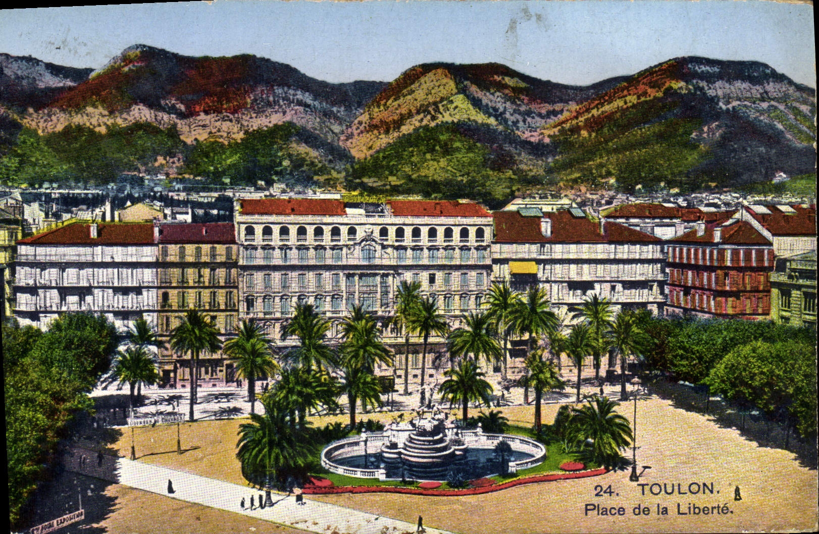 Toulon — Place de la Liberté — Éditeur Alsatique, n°24