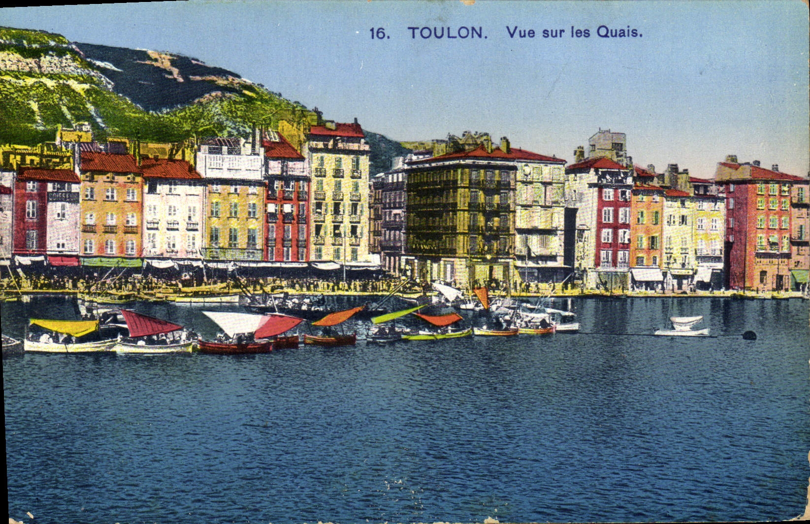 Toulon — Vue sur les Quais — Imprimerie en Allassagne, n°16