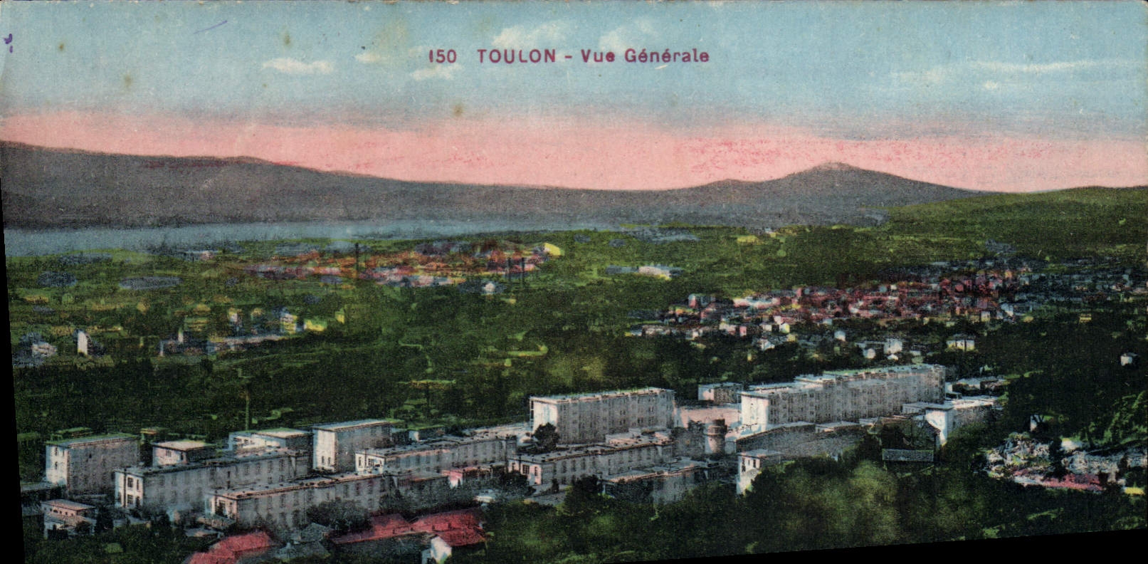 Toulon — Allgemeine Ansicht — Edition Bouvet Sourd Nr. 150