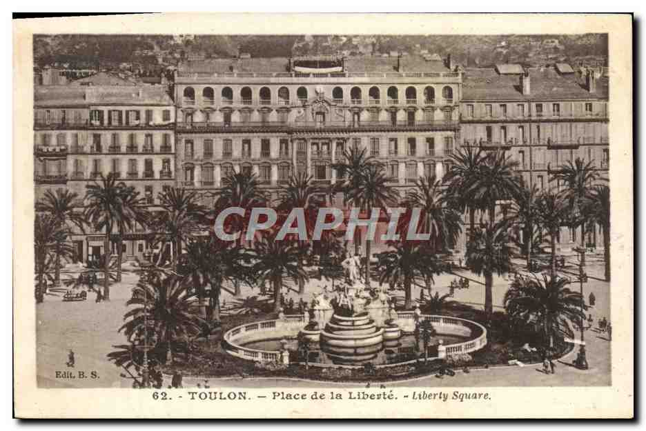 CPA Toulon Place de la Liberte 