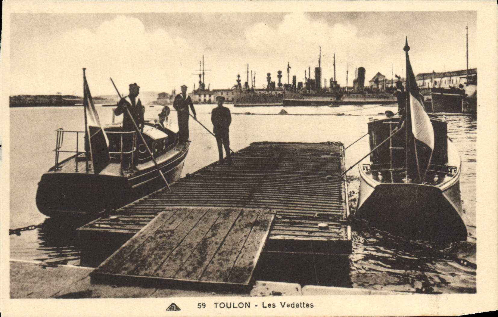 Toulon — Les Vedettes — Éditeur FLE, n° 59