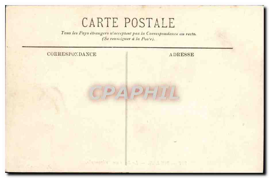 Toulon — La Rade au Crépuscule — A. Bougault, n° 757 — Rückseite