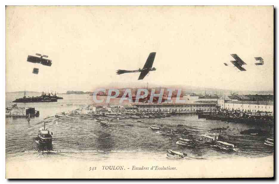 Toulon — Escadres d'Évolutions — CPAPHIL 342 - Anverso