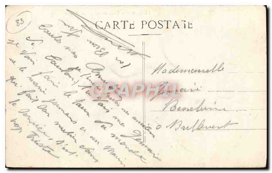 Toulon - Monument de la Fédération — Monument aux Dames de France — Verso