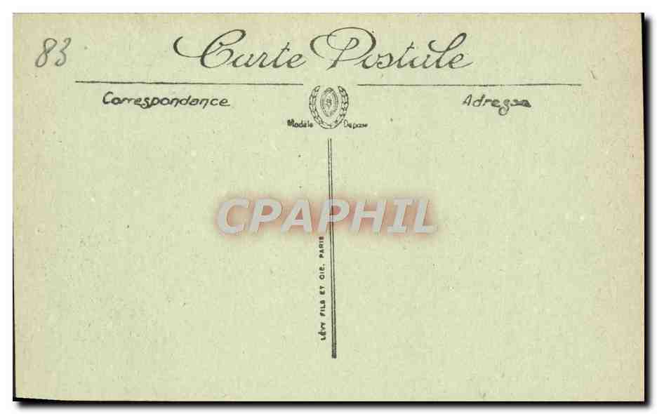 Toulon — Musée et Bibliothèque de la Ville — LL. — Select — Verso