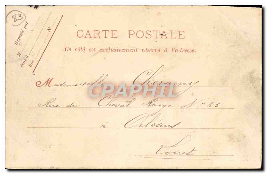 CPA Toulon La Rade et la Ville  — Rückseite