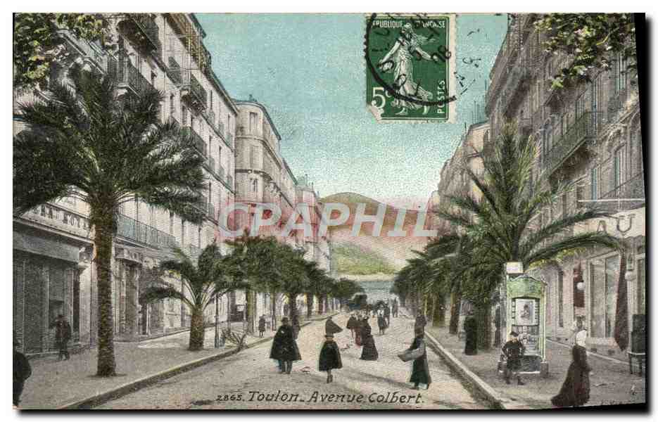 CPA Toulon Avenue Colbert 