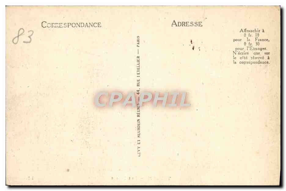 Toulon — Les Quais — Éditeur Levý & Neurden Réunis, Paris — Verso
