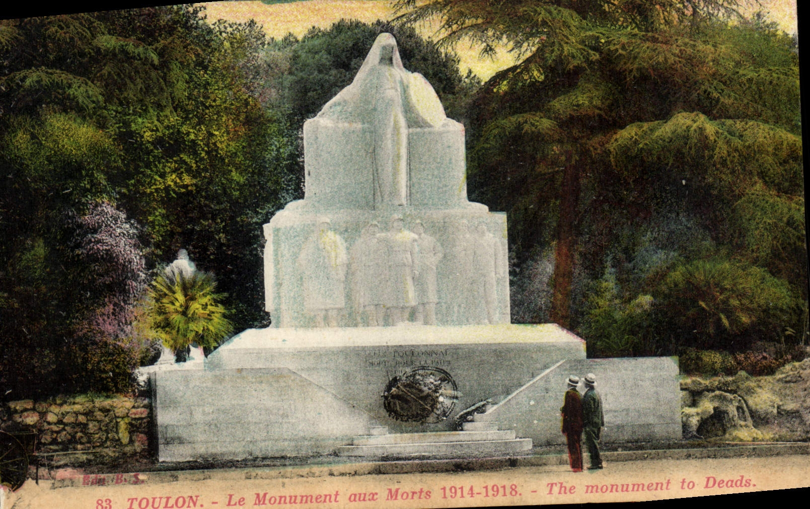 Toulon - Le Monument aux Morts 1914-1918 — éditeur B.S. n°83