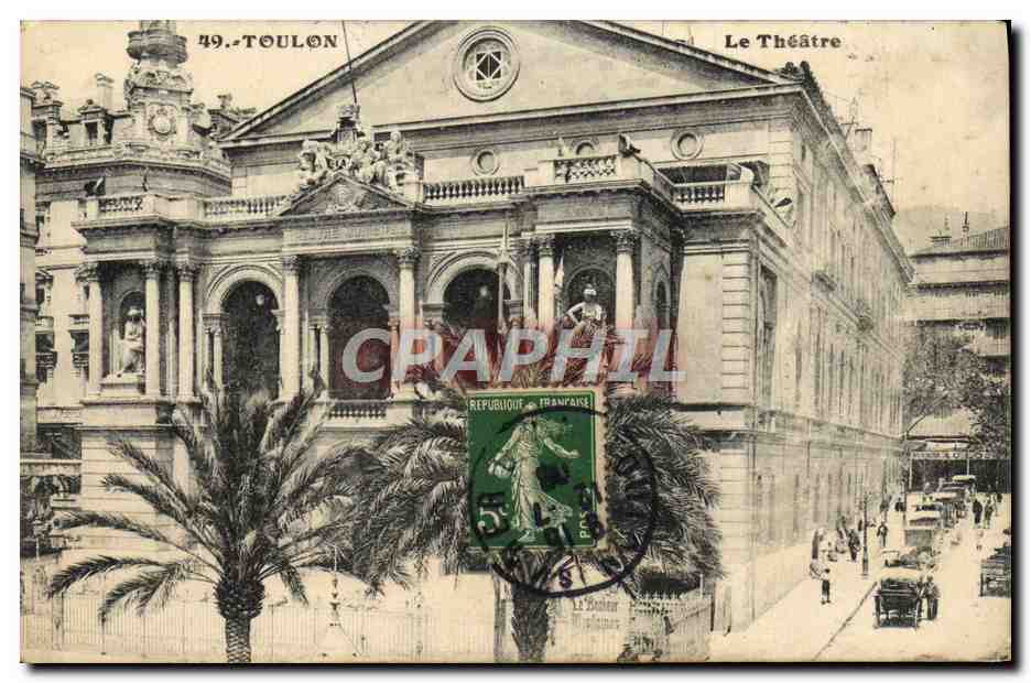 CPA Toulon Le Theatre 