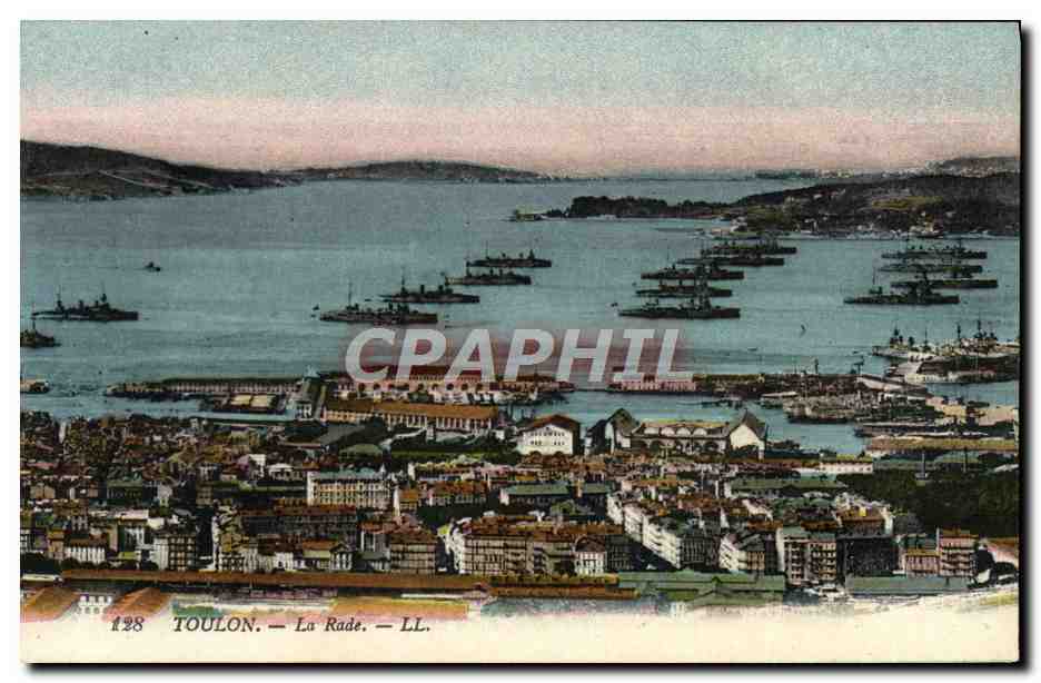Toulon — La Rade — LL. — n°198 — Éditeur LL.