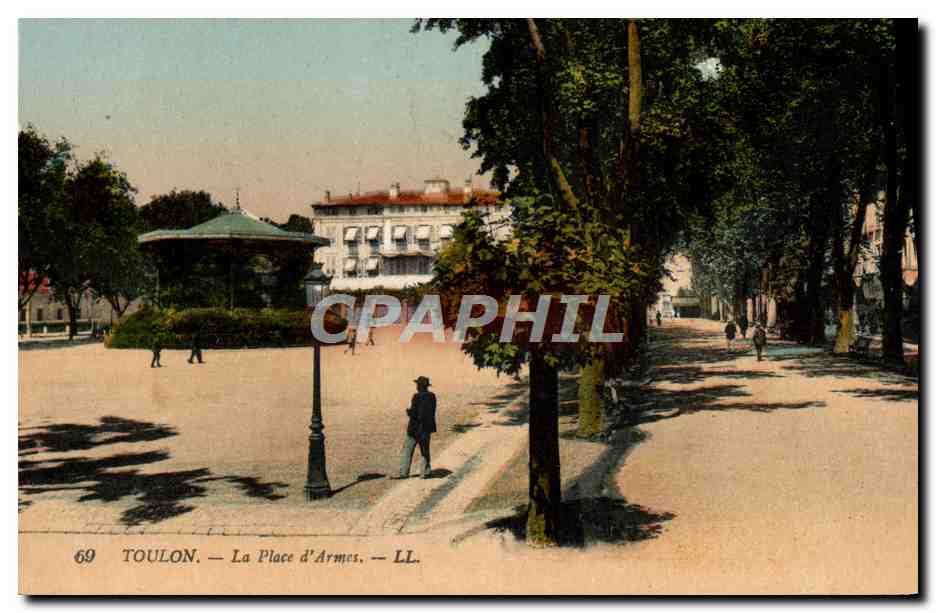Toulon — La Place d'Armes — LL. n°69 - Recto