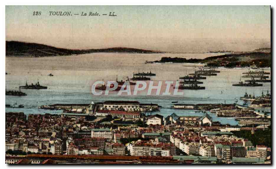 CPA Toulon La Rade Bateaux