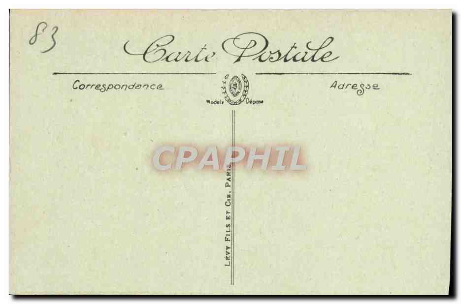 Toulon — La Place de la Liberté — LL. — N° 71 — Verso