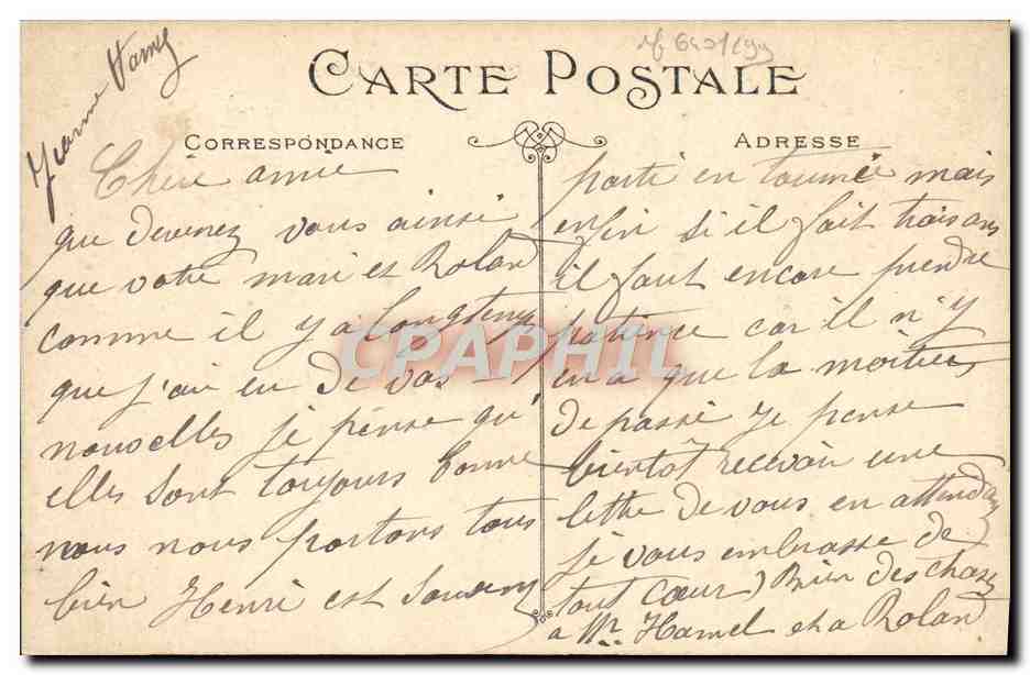 CPA Toulon Le Theatre  — Verso