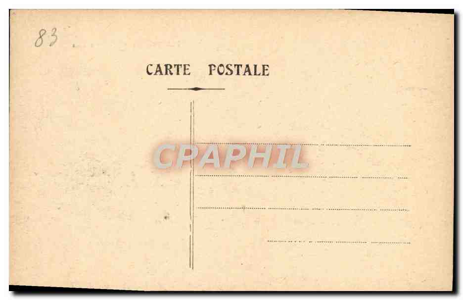 Toulon - Préfecture Maritime — éditeur CPAPHIL, n° de série 83 — Verso
