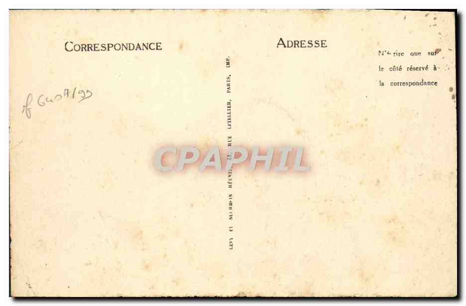 Toulon — Le Théâtre — Éditeur LL, n°11 — Verso