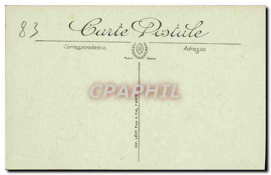 Toulon — Carré du Port — Le Génie Maritime et la Darse — LL. — Rückseite