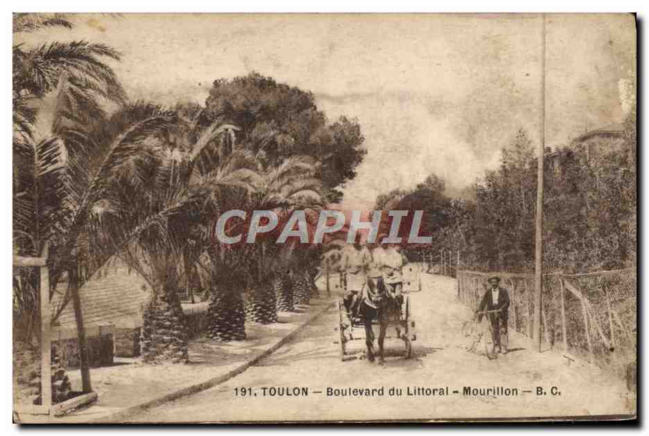 Toulon — Boulevard du Littoral — Mourillon — B. C.