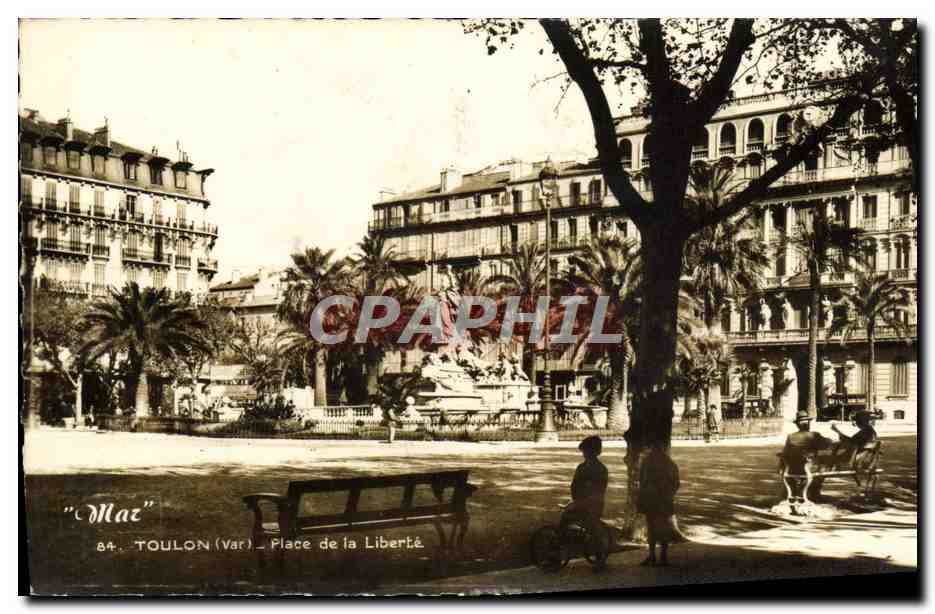 Toulon (Var) — Place de la Liberté — éditeur 'Mar'