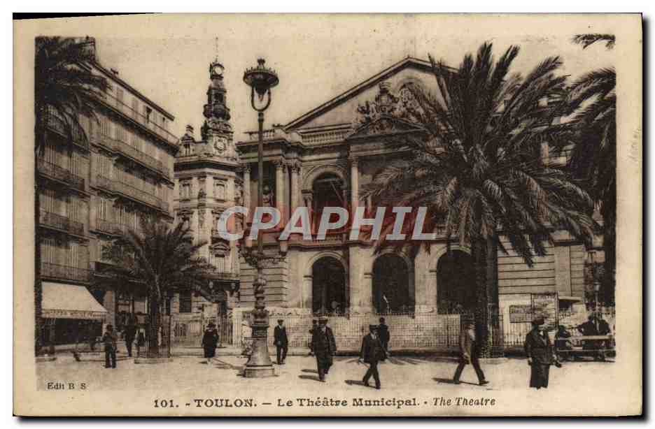 Toulon — Le Théâtre Municipal — Edh B S, n° 101