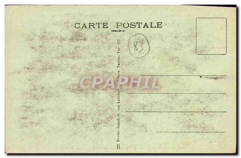 Toulon — Le Théâtre Municipal — Edh B S, n° 101 — Verso