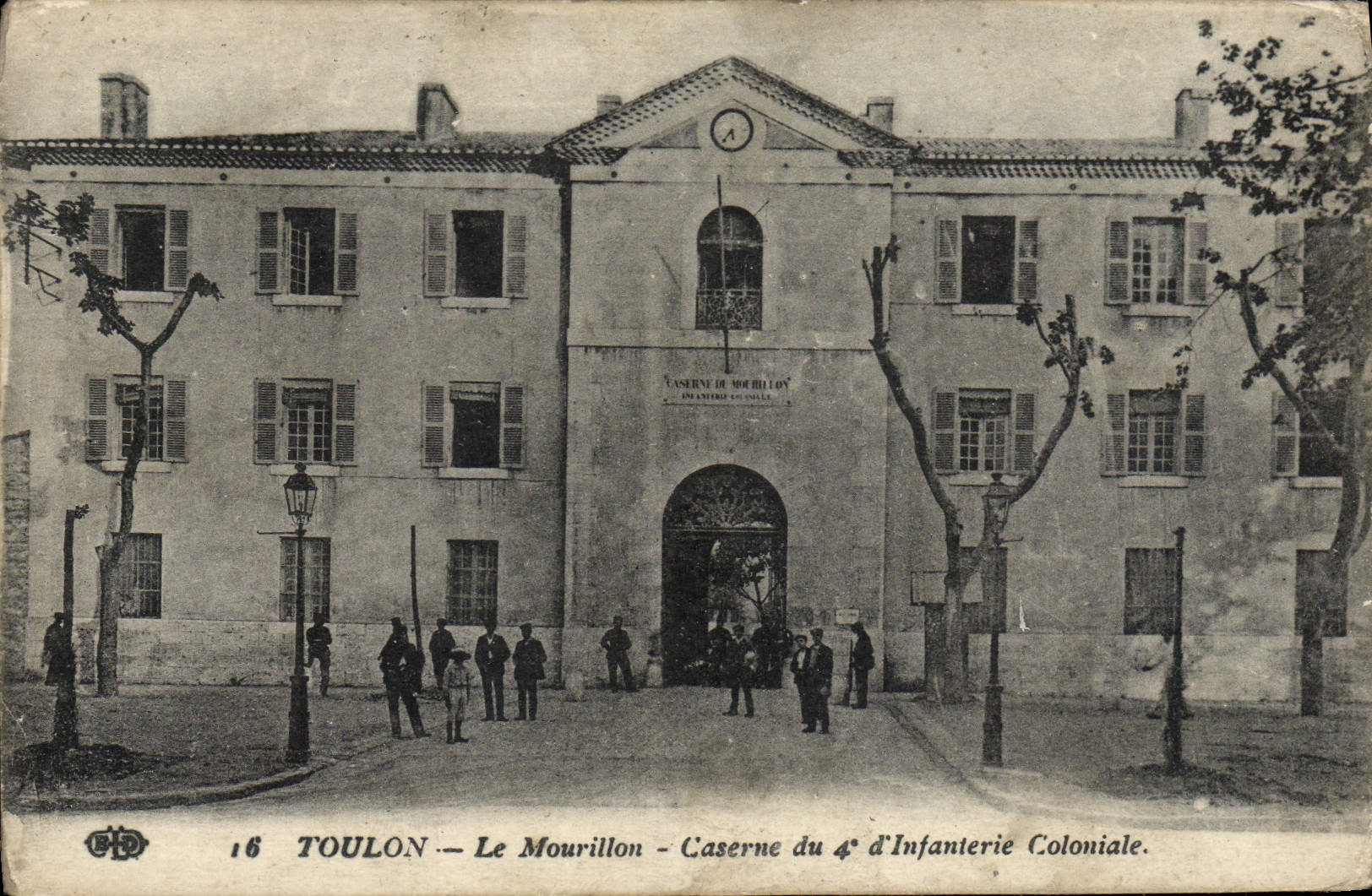Toulon — Le Mourillon — Caserne du 4e d'Infanterie Coloniale