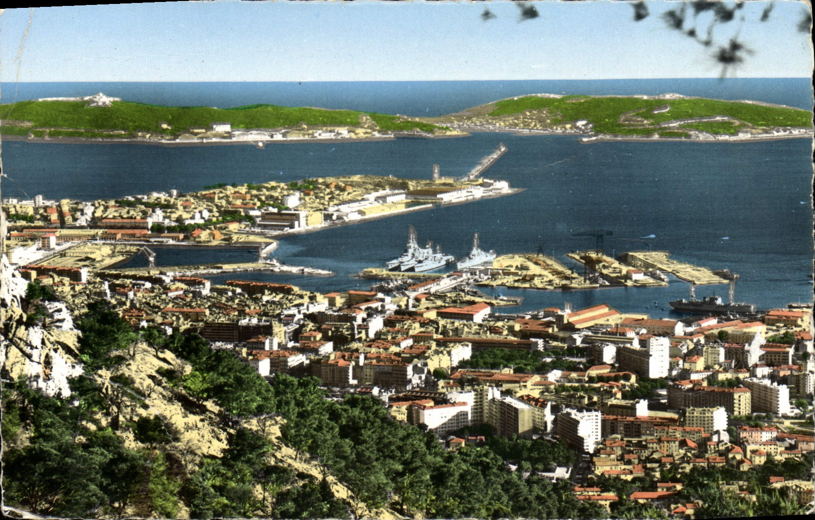 Toulon — Vista generale — l'arsenale — Edizioni Faron, n°74-241
