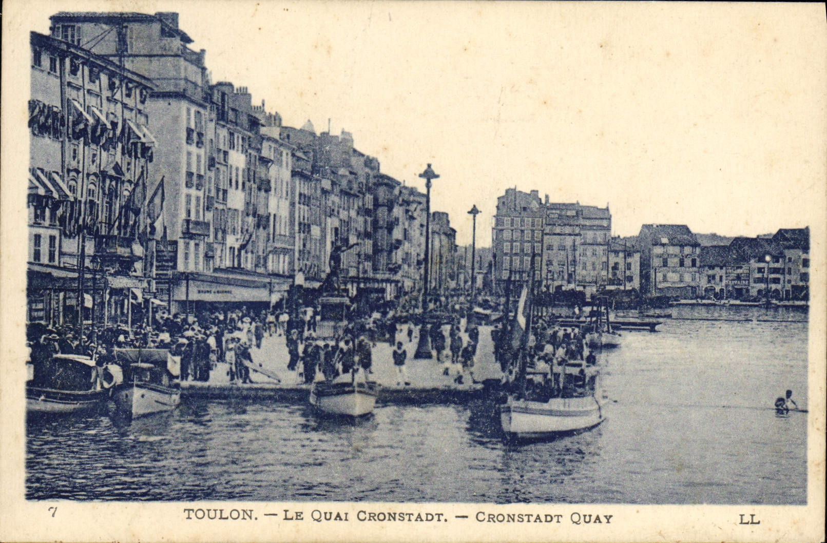 Toulon — Le Quai Cronstadt — éditeur LL, n°7