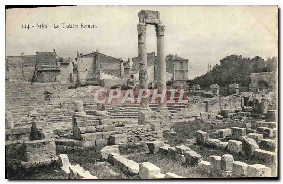 CPA Arles Le Theatre Romain