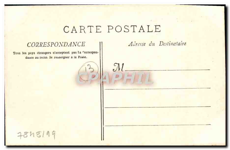 CPA Arles Le Theatre Romain — Rückseite