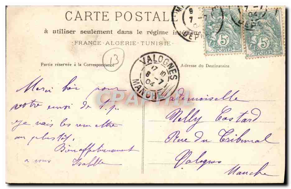 Saint-Barnabé - L'Église - Photographie E. Favour, Marseille - 1909 — Reverso