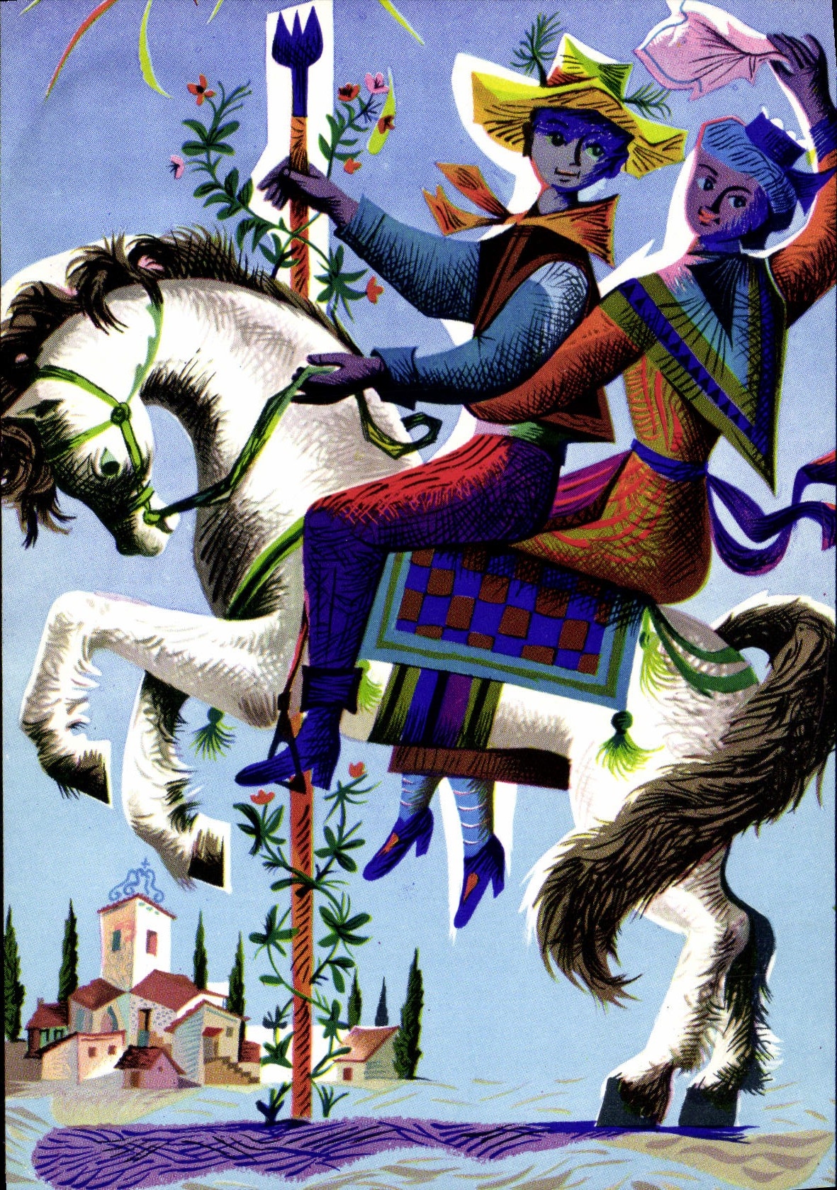 Gardian de Camargue et Arlésienne — Provence — par Alain Cornic
