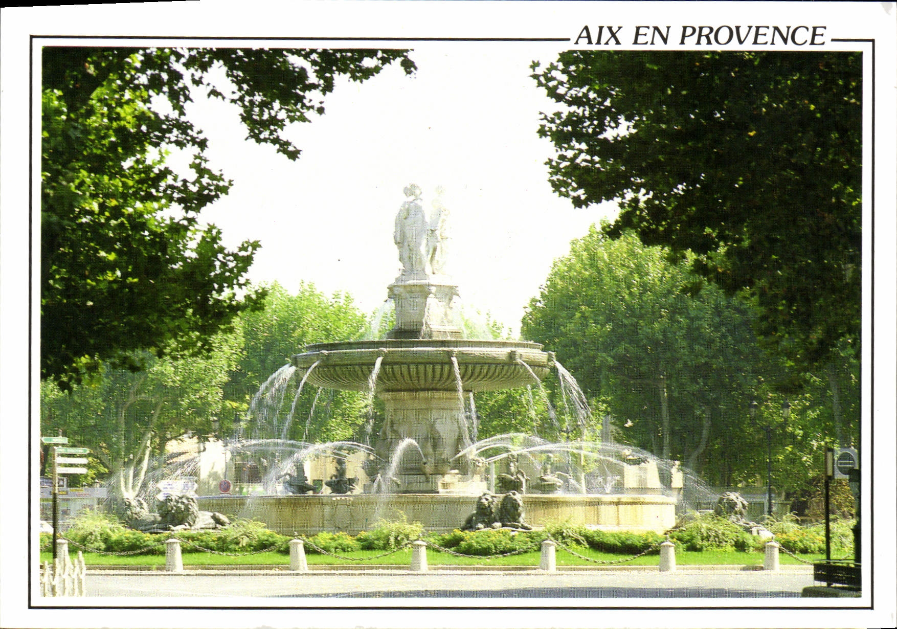 Aix-en-Provence — La Grande Fontaine — CPAPHIL
